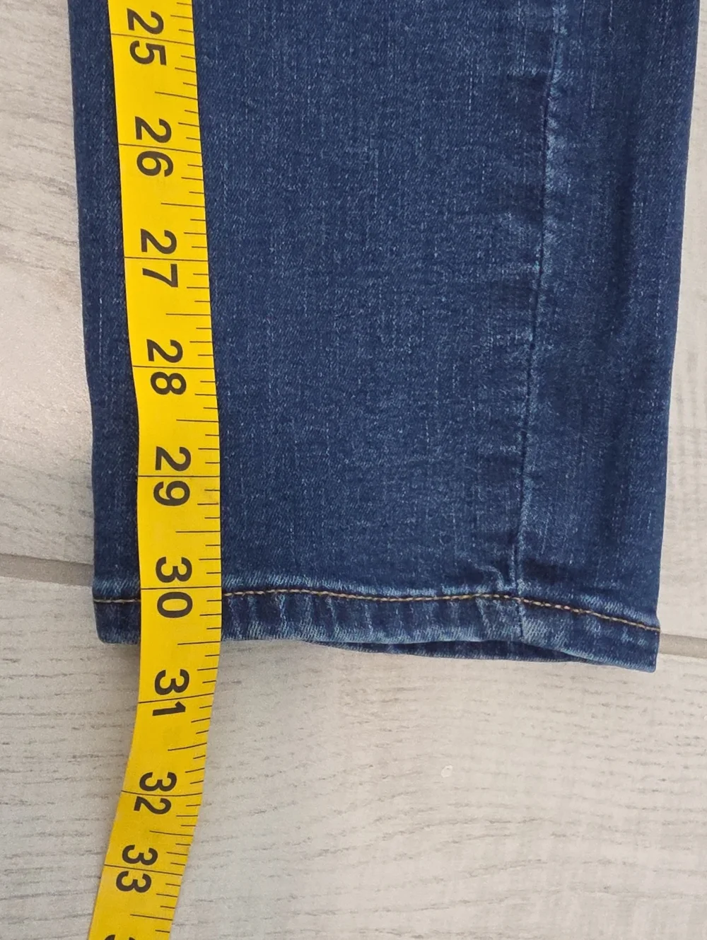 Rock & Republic Berlin Skinny Jeans Women's Size 14 Medium Wash Stretch Denim